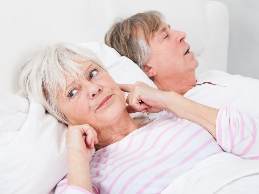 Who is at risk of developing sleep apnea?